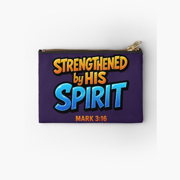 Item preview, Strength Comes Through His Holy Spirit designed and sold by SimplySelim.