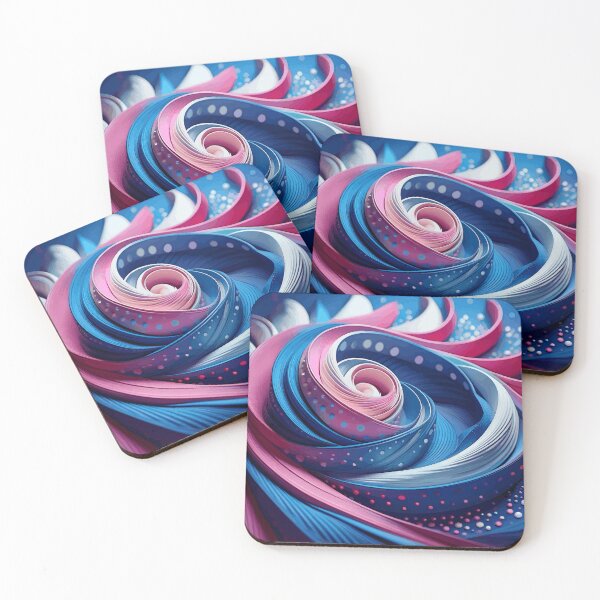 Item preview, Colorful Abstract Fibonacci Art 20 designed and sold by Vicky Brago-Mitchell®.