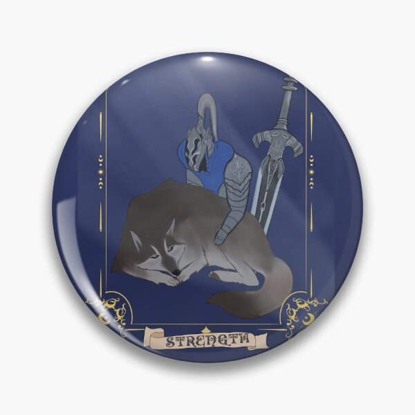 Item preview, Strength Card: Sif and Artorias  designed and sold by SaphylArt.