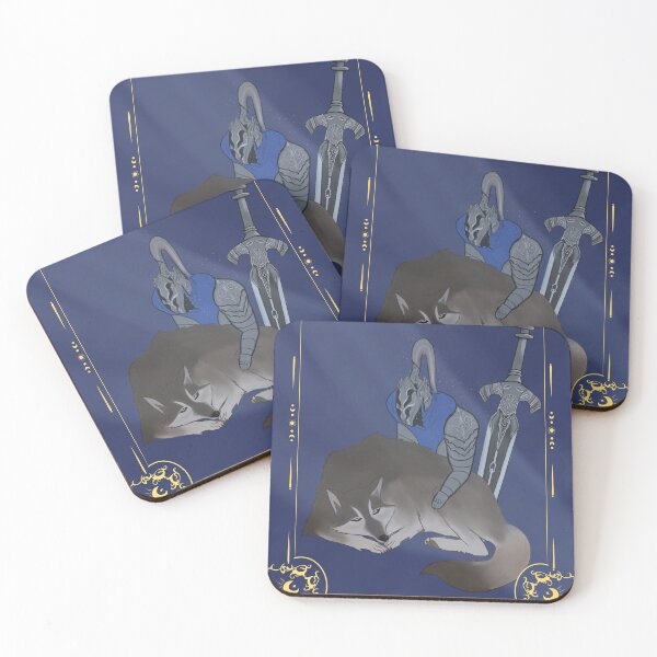 Item preview, Strength Card: Sif and Artorias  designed and sold by SaphylArt.