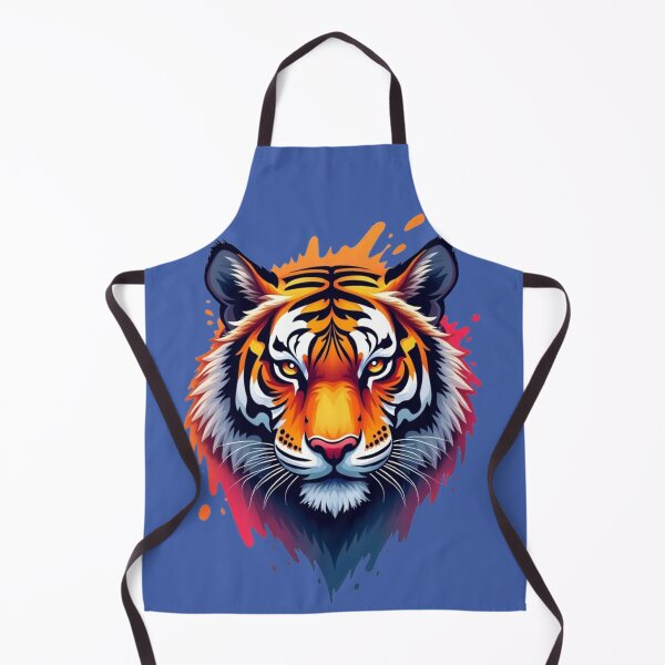 Artikelvorschau, Lebendige Tiger Explosive Farben entworfen und verkauft von JonelleTshirts.