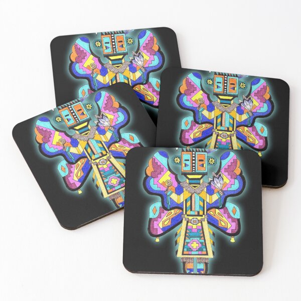 Item preview, Butterfly Glowing Kachina Wall Art designed and sold by Sharon Schwalbe.