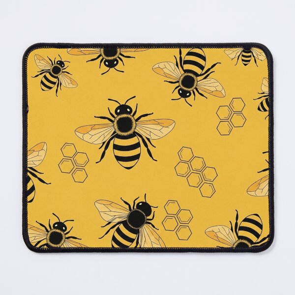Item preview, Honeybee and Comb Pattern designed and sold by MySignatureItems.