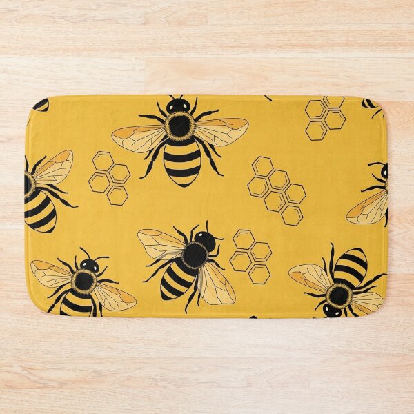 Item preview, Honeybee and Comb Pattern designed and sold by MySignatureItems.