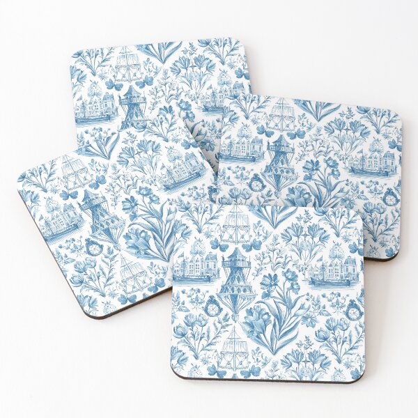 Item preview, Delft Reverie: Florals & Façades designed and sold by House of Blue.