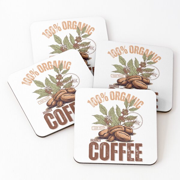 Item preview, Vintage Organic Arabica Coffee Illustration – Rustic Aesthetic Design for Coffee Lovers and Apparel designed and sold by Thehatinthecat.