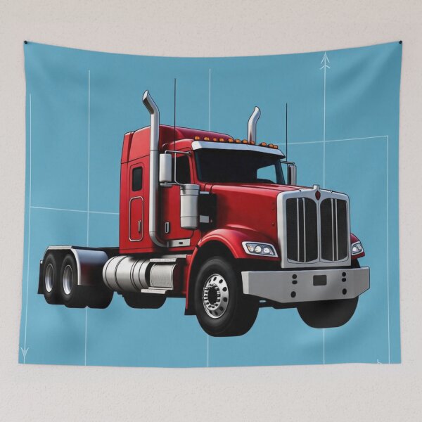 Item preview, A PETERBILT TRUCK #2 designed and sold by andalaimaging.