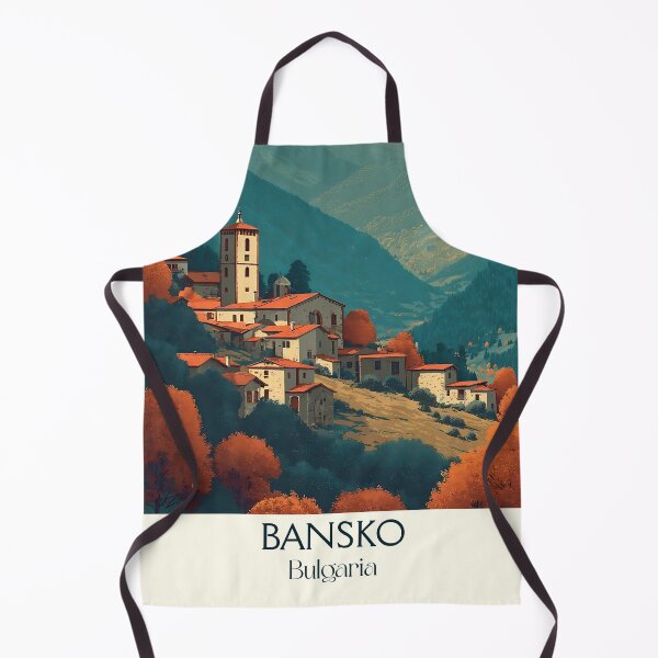 Item preview, Bansko Ski Resort – Bulgarian Alps Winter Paradise Art designed and sold by TuncGK.