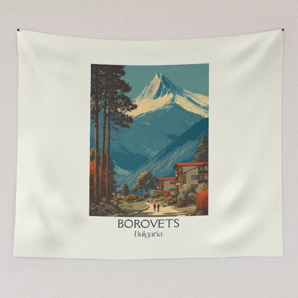 Item preview, Borovets Mountain Resort – Rila Paradise Bulgaria Art designed and sold by TuncGK.