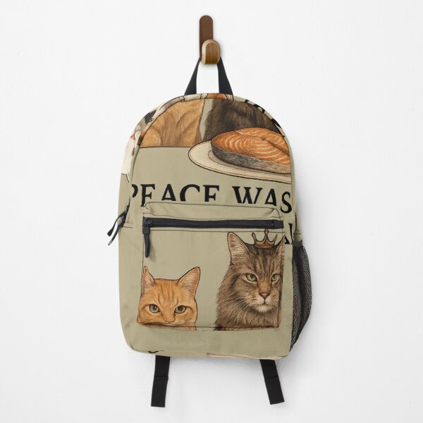 Item preview, Peace Was Signed Over Salmon – Cat Diplomacy designed and sold by Tami0673.