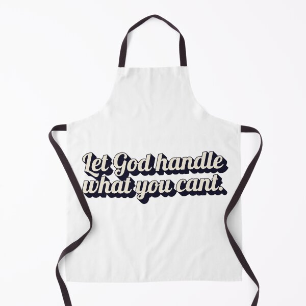 Item preview, Let God Handle What You Can't | Faith Over Fear Christian Quote designed and sold by The Sticker Cove.