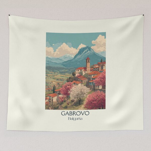 Item preview, Gabrovo Historic Town – Bulgarian Humor Capital Art designed and sold by TuncGK.