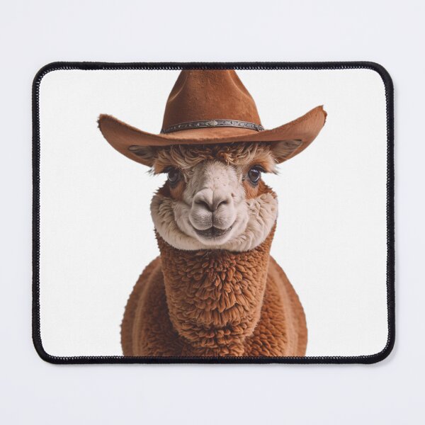 Item preview, Llama Cowboy Hat Happy Balloons Celebrations Cute  designed and sold by CheeseBlueprint.