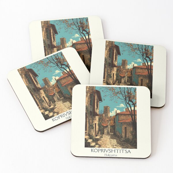 Item preview, Koprivshtitsa Bulgaria – Revolutionary Town Vintage Art designed and sold by TuncGK.
