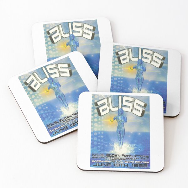 Item preview, BLISS massive rave flyer from Sacramento Cali 1998 designed and sold by 1LuckyLuna3.