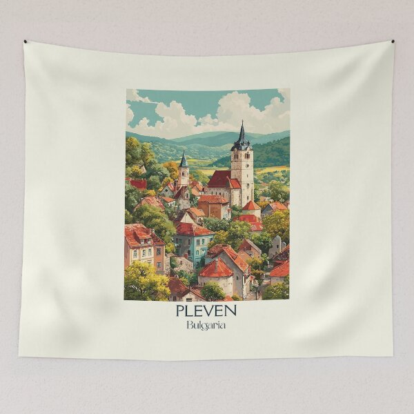 Item preview, Pleven Historic City – Bulgarian Cultural Center Art designed and sold by TuncGK.