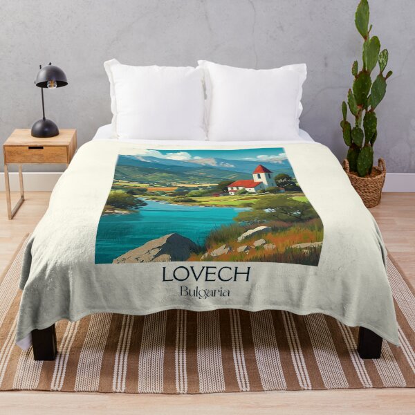 Item preview, Lovech Covered Bridge – Bulgarian Danube Town Art designed and sold by TuncGK.