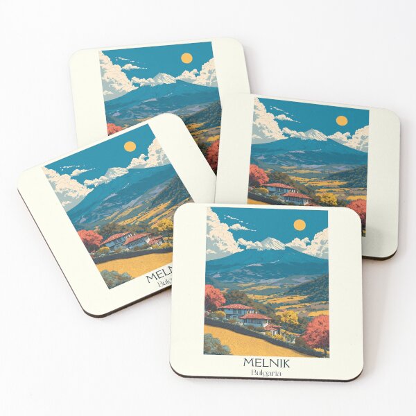 Item preview, Melnik Wine Town – Bulgaria's Smallest City Vintage Art designed and sold by TuncGK.