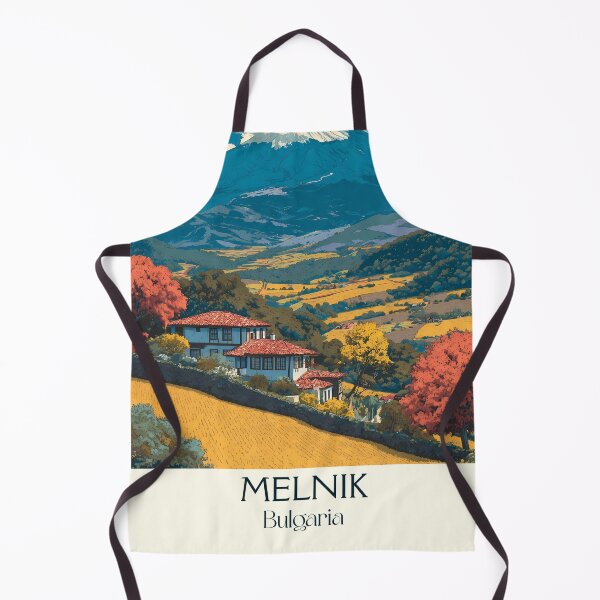 Item preview, Melnik Wine Town – Bulgaria's Smallest City Vintage Art designed and sold by TuncGK.