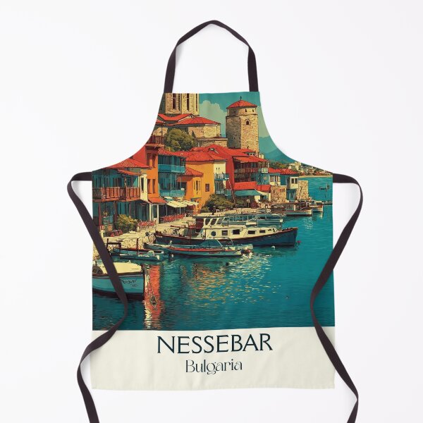 Item preview, Nessebar Ancient City – Black Sea Pearl Bulgaria Art designed and sold by TuncGK.