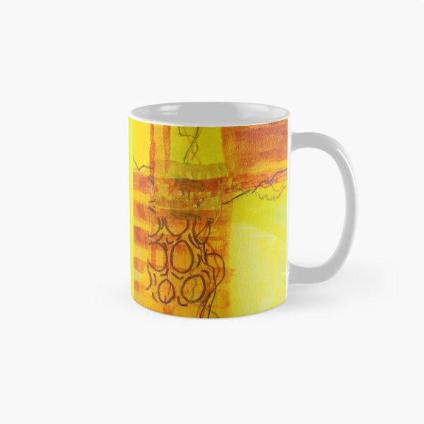 Item preview, Yellow and Orange Modern Art Design  designed and sold by NancyMerkle.