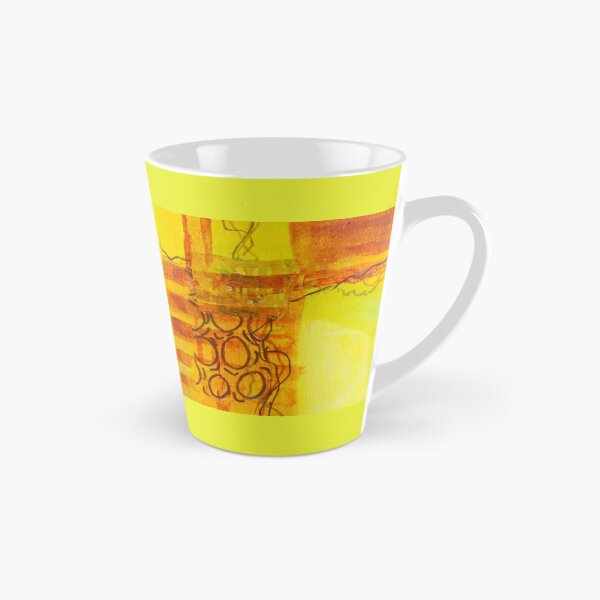 Item preview, Yellow and Orange Modern Art Design  designed and sold by NancyMerkle.