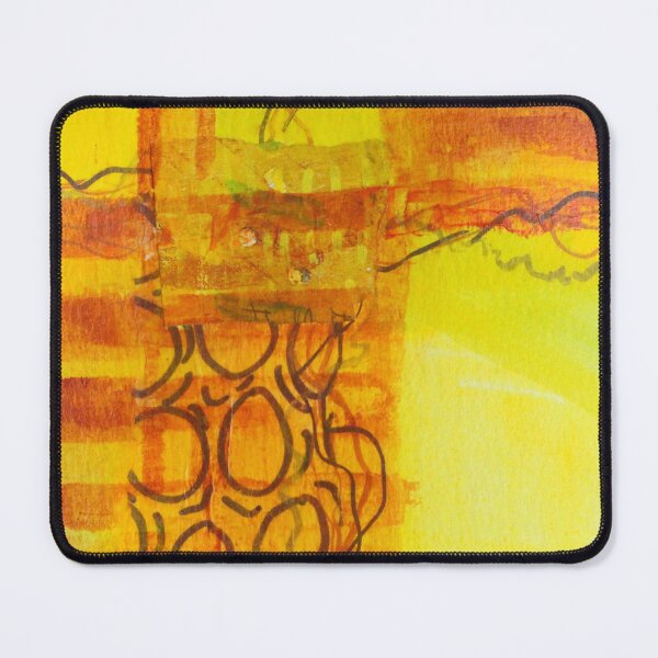 Item preview, Yellow and Orange Modern Art Design  designed and sold by NancyMerkle.