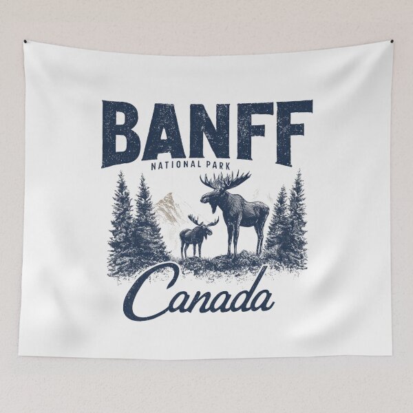 Item preview, Banff National Park - Canada  designed and sold by GoodOldVintage.