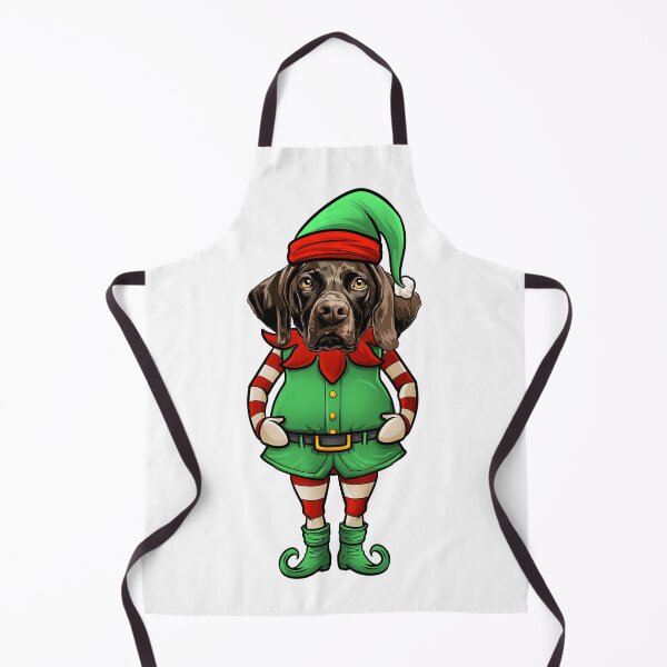 Item preview, German Shorthaired Pointer Christmas Elf designed and sold by whyitsme.