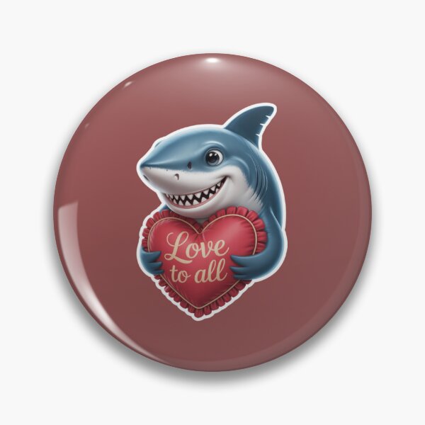 Item preview, Shark - Love to all designed and sold by 123ks.