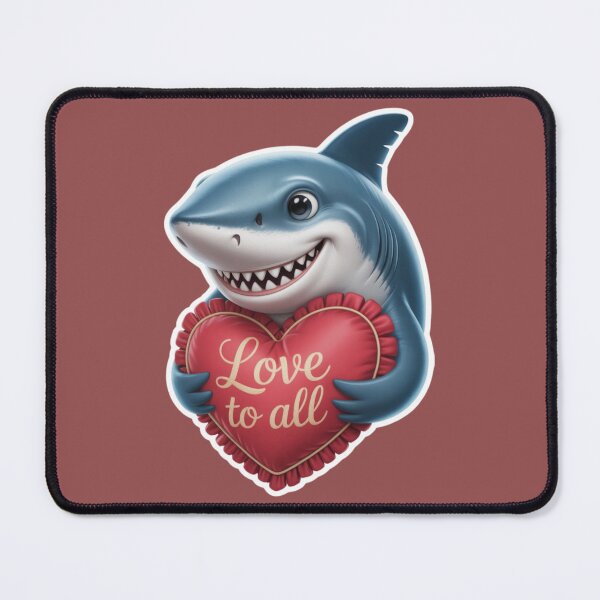 Item preview, Shark - Love to all designed and sold by 123ks.