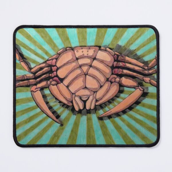 Item preview, 1003 - UPSIDE-DOWN CRAB - DAVE EDWARDS - MIXED MEDIA - 2025 designed and sold by BLYTHART.