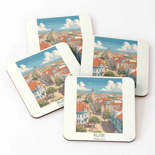 Item preview, Ruse Little Vienna – Bulgarian Danube Port Art designed and sold by TuncGK.