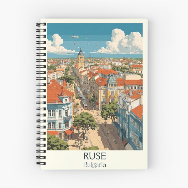 Item preview, Ruse Little Vienna – Bulgarian Danube Port Art designed and sold by TuncGK.