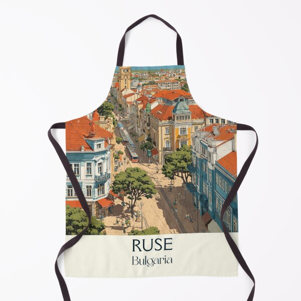 Item preview, Ruse Little Vienna – Bulgarian Danube Port Art designed and sold by TuncGK.