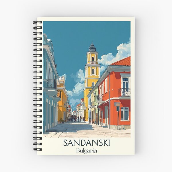Item preview, Sandanski Spa Town – Bulgarian Health Resort Art designed and sold by TuncGK.