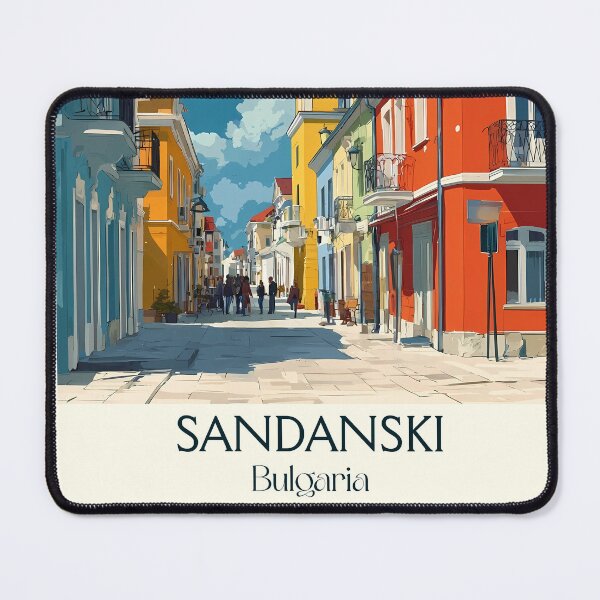 Item preview, Sandanski Spa Town – Bulgarian Health Resort Art designed and sold by TuncGK.