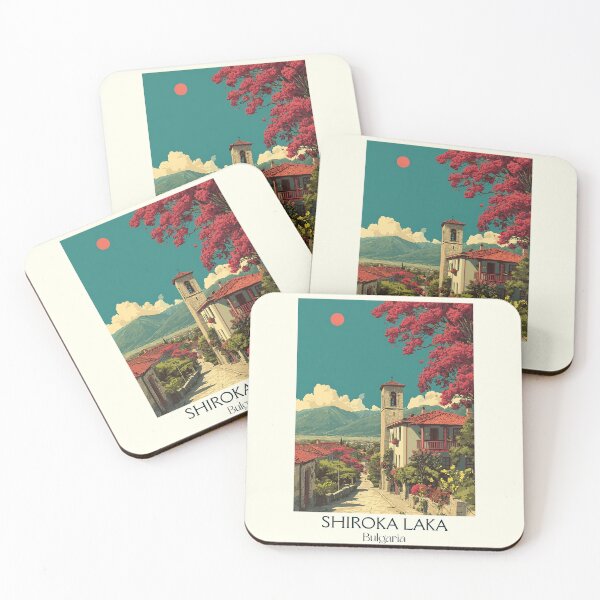 Item preview, Shiroka Laka Village – Rhodope Architecture Bulgaria Art designed and sold by TuncGK.