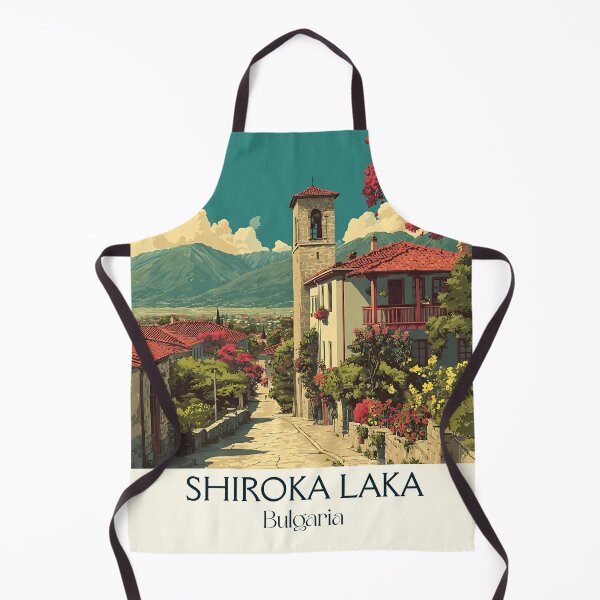 Item preview, Shiroka Laka Village – Rhodope Architecture Bulgaria Art designed and sold by TuncGK.