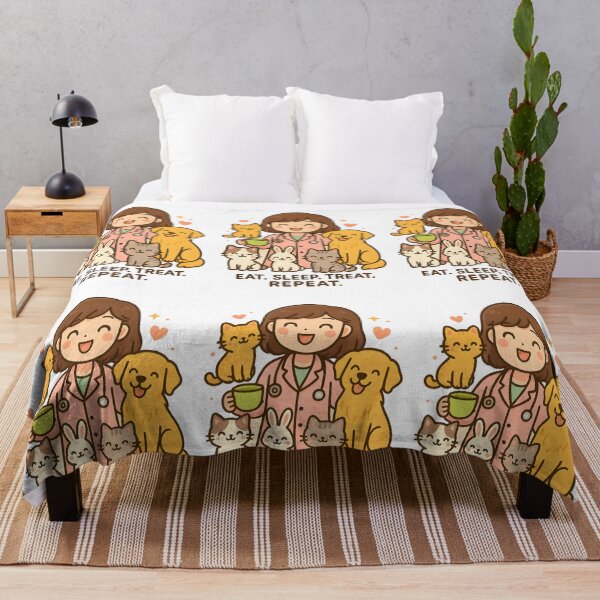 Item preview, Vet life - eat, sleep, treat, repeat designed and sold by Bettybee00.