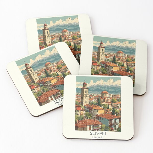 Item preview, Sliven Blue Rocks – Bulgarian Mountain City Art designed and sold by TuncGK.