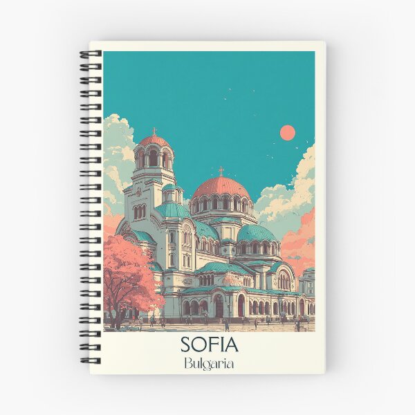 Item preview, Sofia Capital City – Bulgarian Golden Domes Art designed and sold by TuncGK.