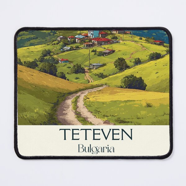 Item preview, Teteven Mountain Town – Bulgarian Balkan Paradise Art designed and sold by TuncGK.
