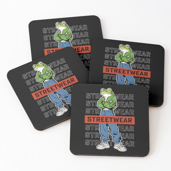 Item preview, Urban Frog Character in Streetwear  designed and sold by Dino-Lune.