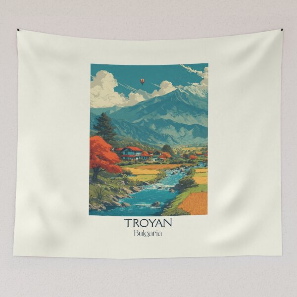 Item preview, Troyan Craft Town – Bulgarian Pottery Capital Art designed and sold by TuncGK.