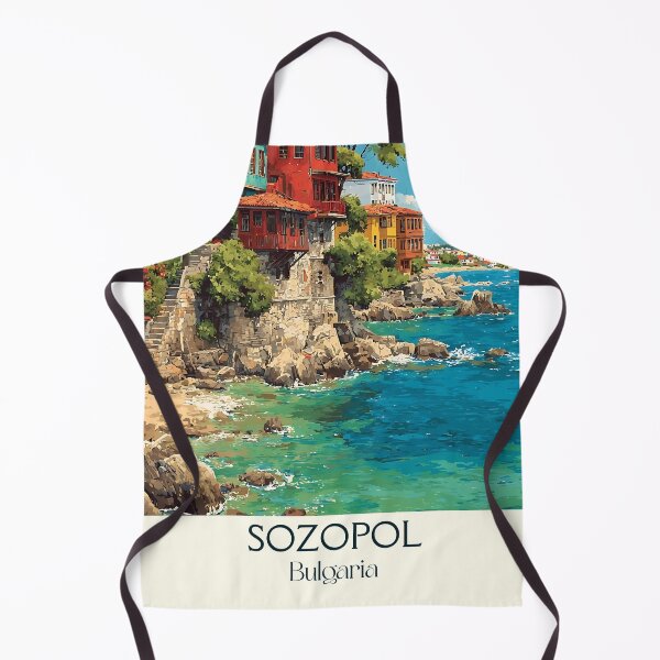 Item preview, Sozopol Ancient Apollonia – Black Sea Art Town Poster designed and sold by TuncGK.