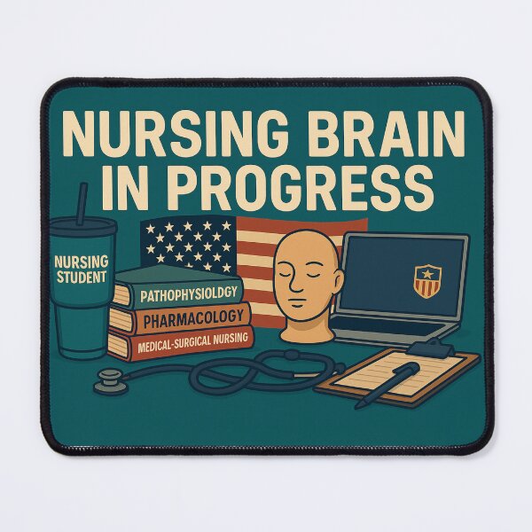 Item preview, Nursing Brain in Progress – Student Edition designed and sold by RCC.