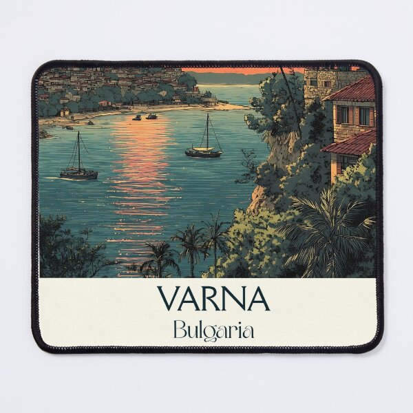 Item preview, Varna Sea Capital – Bulgarian Black Sea Pearl Art designed and sold by TuncGK.
