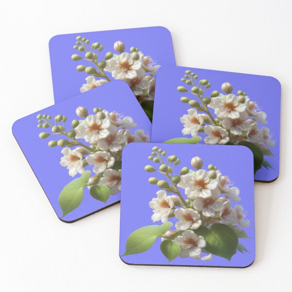 Item preview,  Elegant White Catalpa Tree Blossom designed and sold by IraBum.