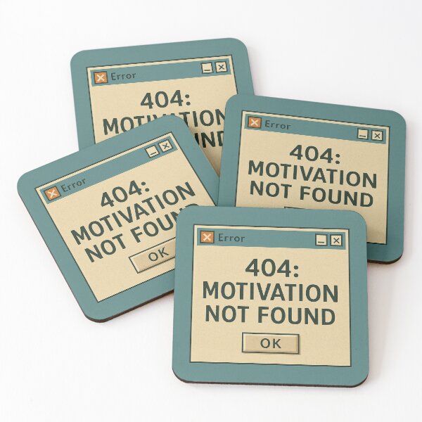 Item preview, 404: Motivation Not Found designed and sold by CyangProduct.